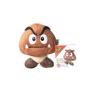 Nintendo Super Mario Bros All Star Mushroom Kingdom  Goomba Plush Bowser  Minion